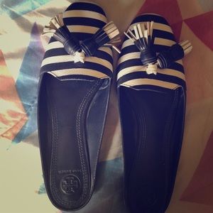 Tory Burch stripe shoes 8